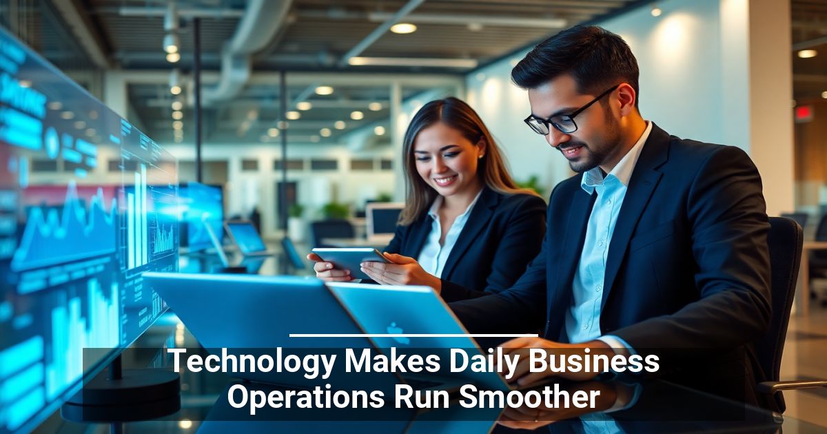 Technology Makes Daily Business Operations Run Smoother
